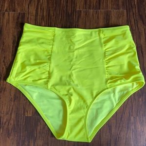 Aerie high-waisted swim bottoms